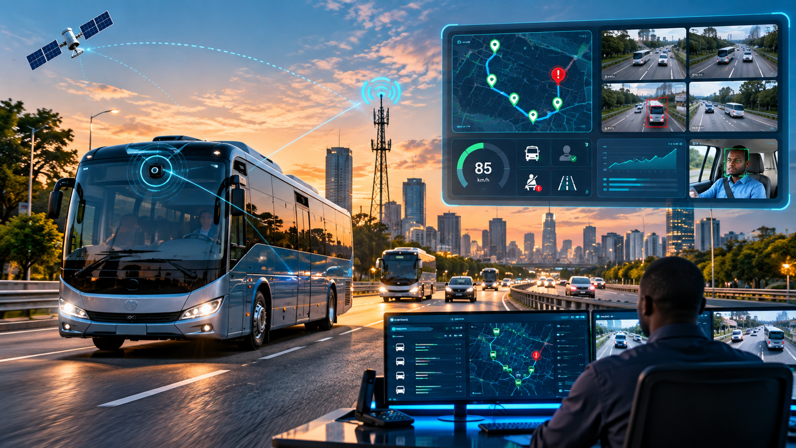 DIGICORE SafeRoad — supervision intelligente du transport routier